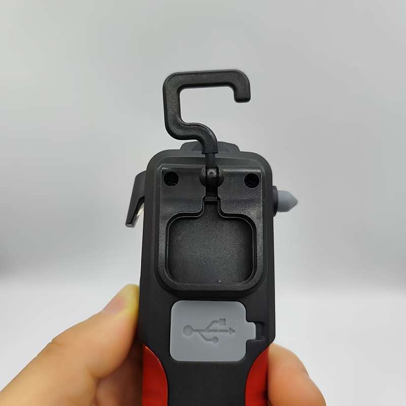 1PC BlackRed Flashlight