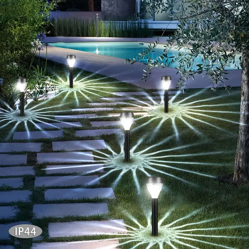 8 PCS Solar LED Lawn Lights