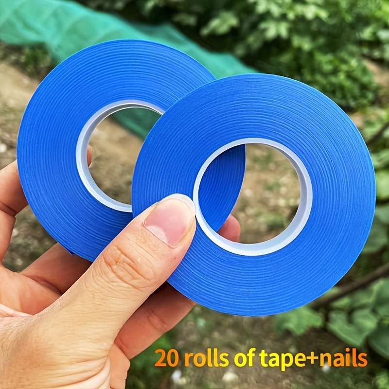 20Pcs Rolls Red Heavy Duty Pvc Plant Ties