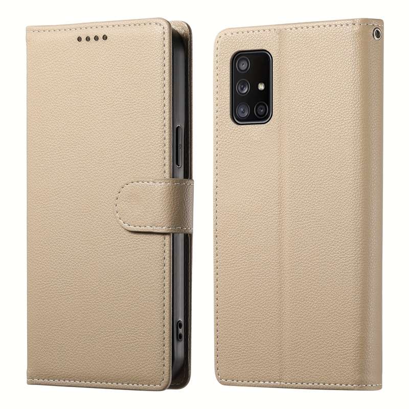 1pc Beige For Samsung Galaxy A71 Phone Cases