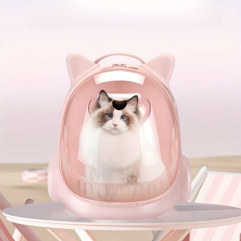 1pc Pink Colorsize One size Pet Bag