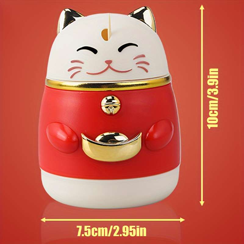 1pc Toothpick Holder Dispenser Creative Toothpick Holder Dispenser Pop-Up Automatic Toothpic