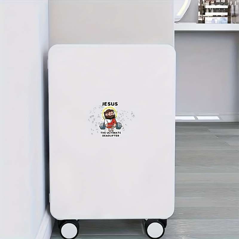 2PCS 14cm  5.51inch Jesus Christian Themed Stickers