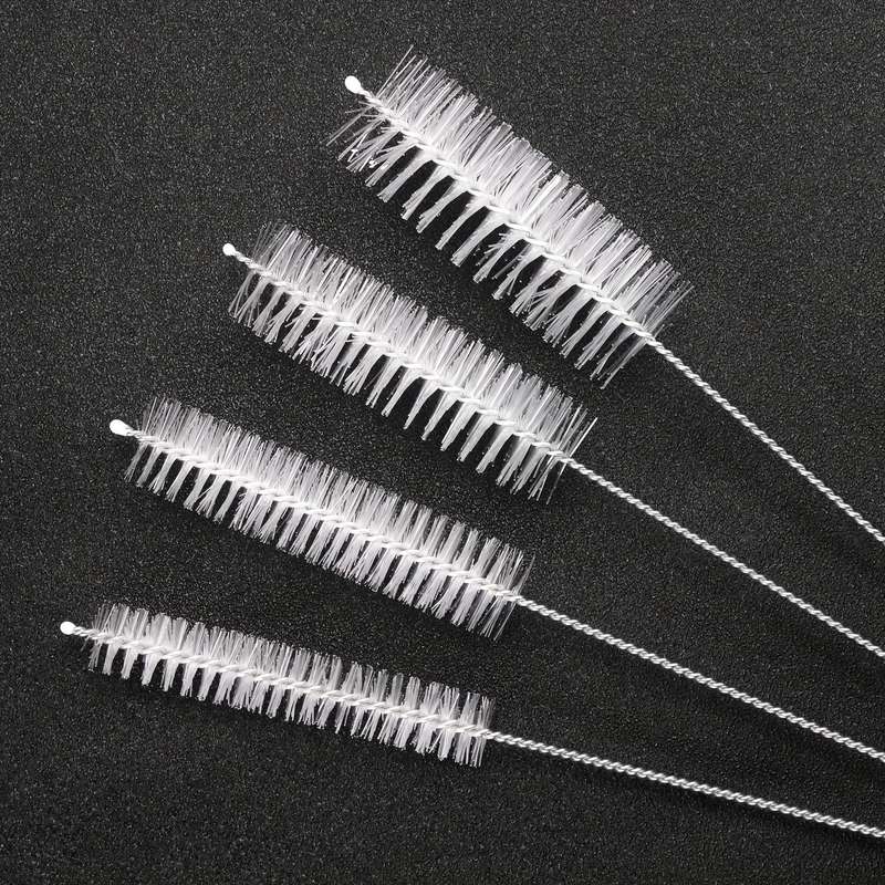 10-Piece Multi-Size Stainless Steel Brush Set for Narrow Space Cleaning Reusable Tube Brushes