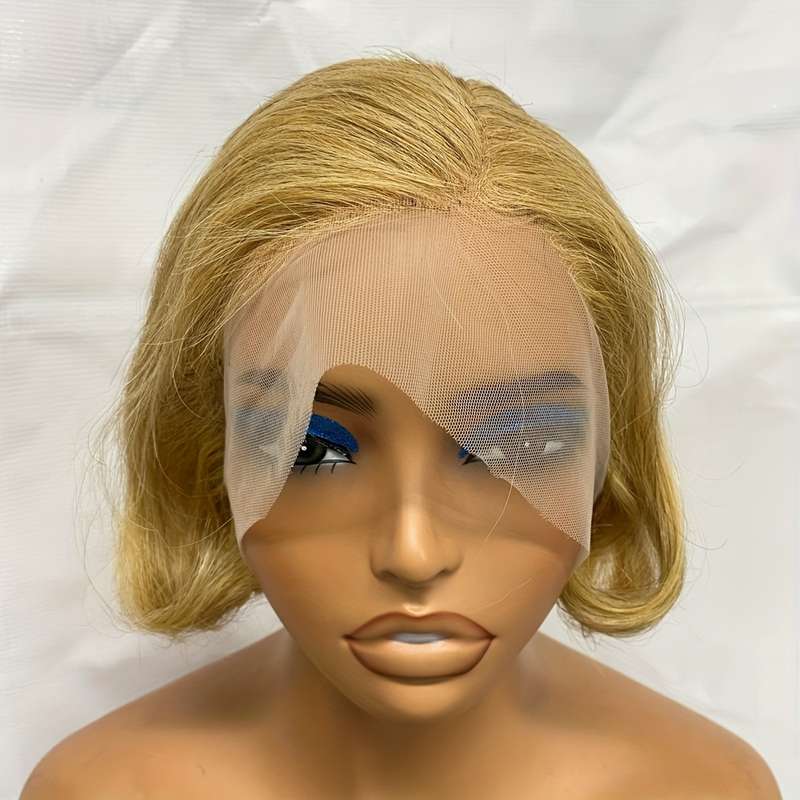 1Pc Orange 20.32cm Fashion Design Wig