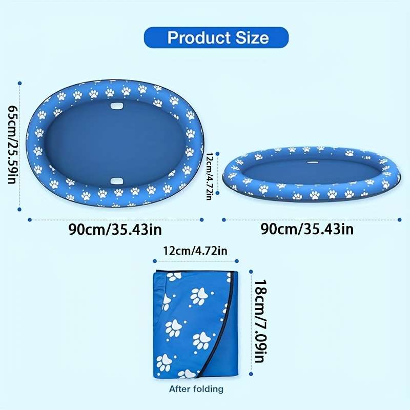 1piece Royal Blue Cooling Pad