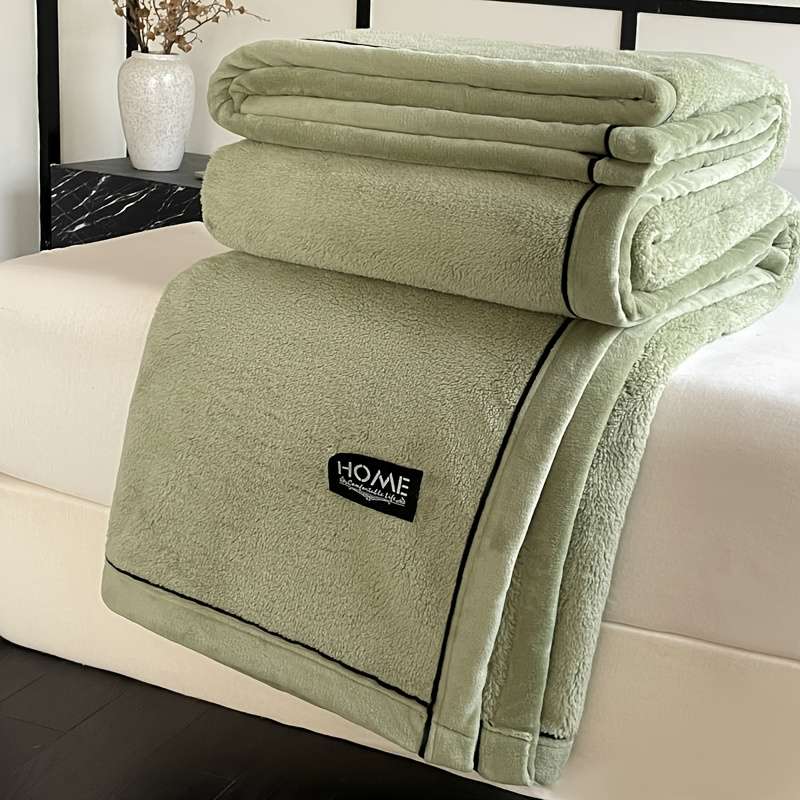 1ps Blanket Color Oubang 38 Cloud Mist Blue size 200x230CM