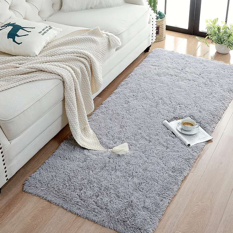 1Pc Light Gray 50x120cm 19.69x47.24inch Floor Mat