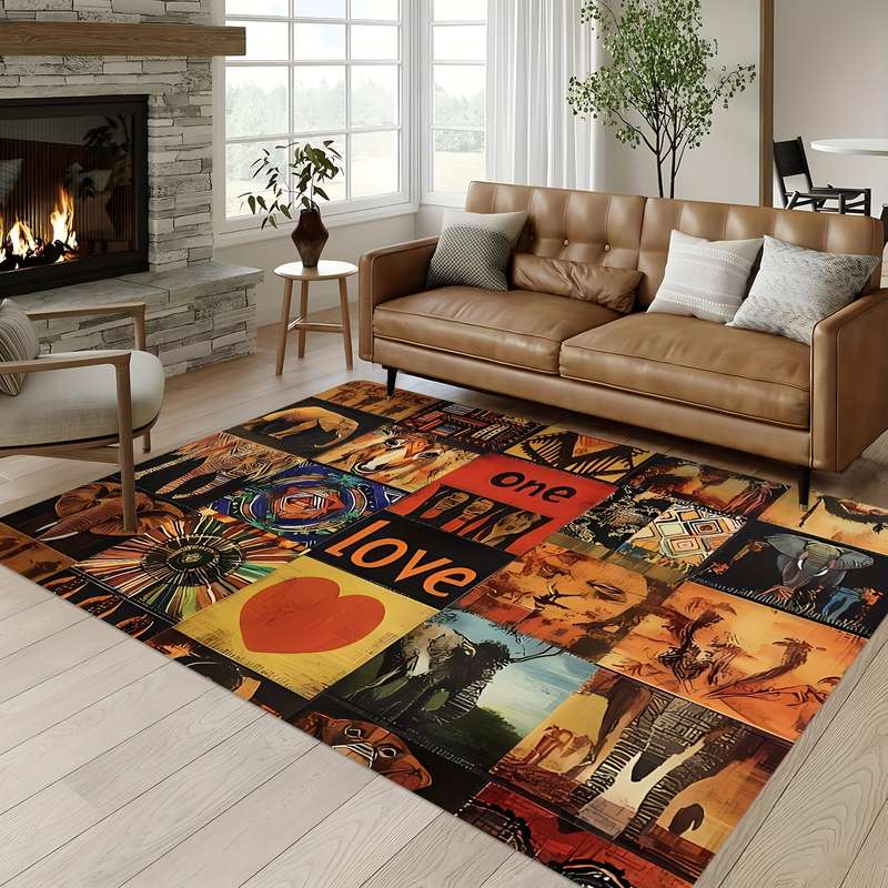 1Pc 80x120cm Floor Mat