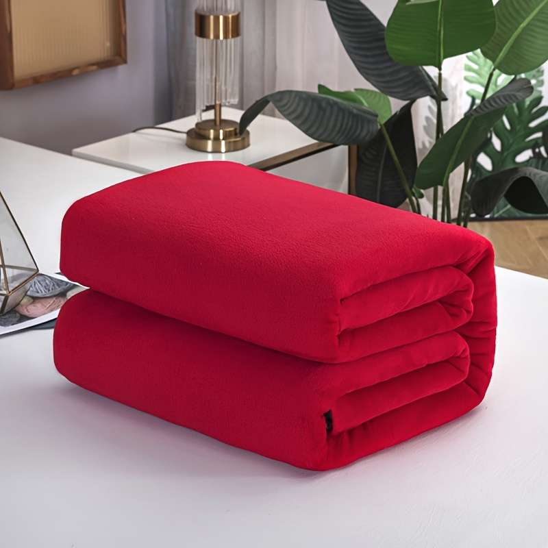 1ps Blanket Color Light Camel size 70x100cm