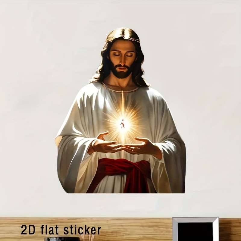 1pc  Jesus Christian Themed Stickers