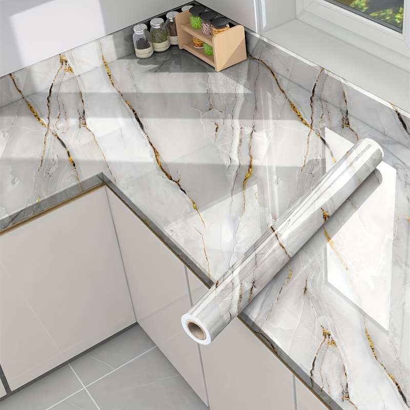 1PC Wall StickersWhite Golden40X100CM 15.7X39.4in