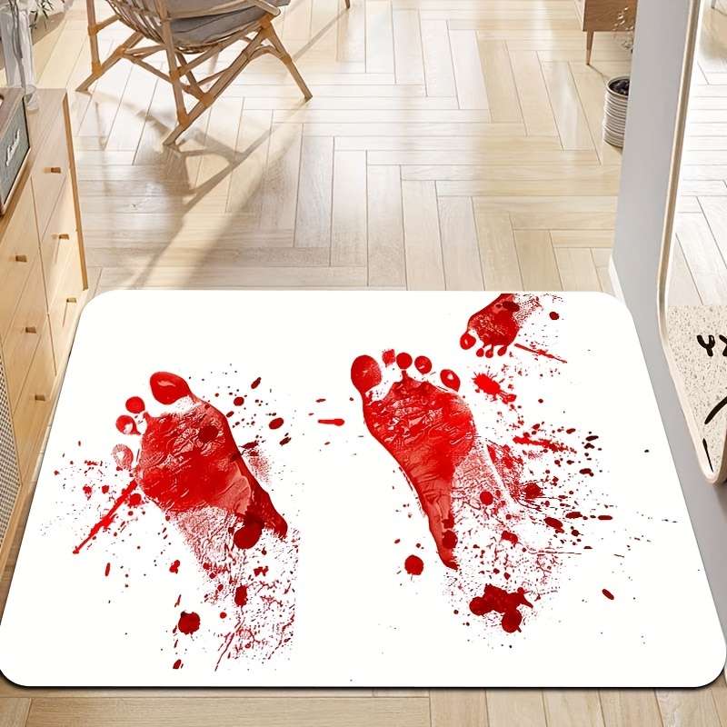 1Pc White 19.69x31.49inch 50x80cm Floor Mat