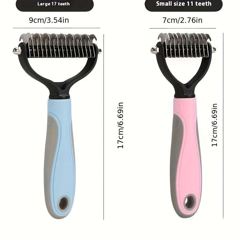 1pc Blue Small Pet Comb