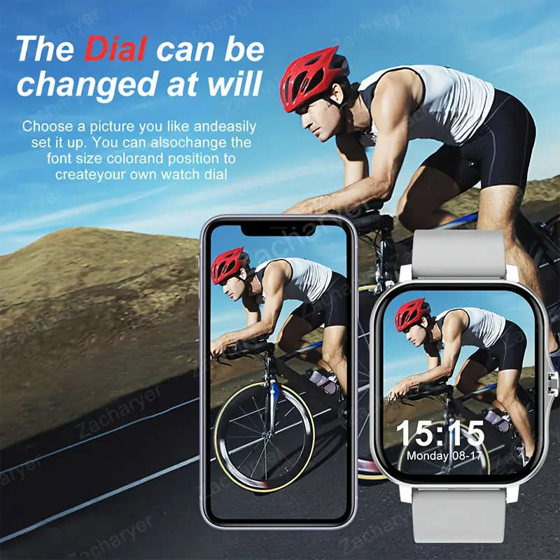 Smart Watch Is a Full Touch Screen Multi-Functional Smart Sports Watch That Can Answer And Make Call