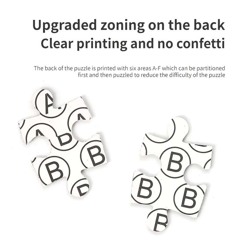 1000 Piece Mini Paper Jigsaw Puzzle