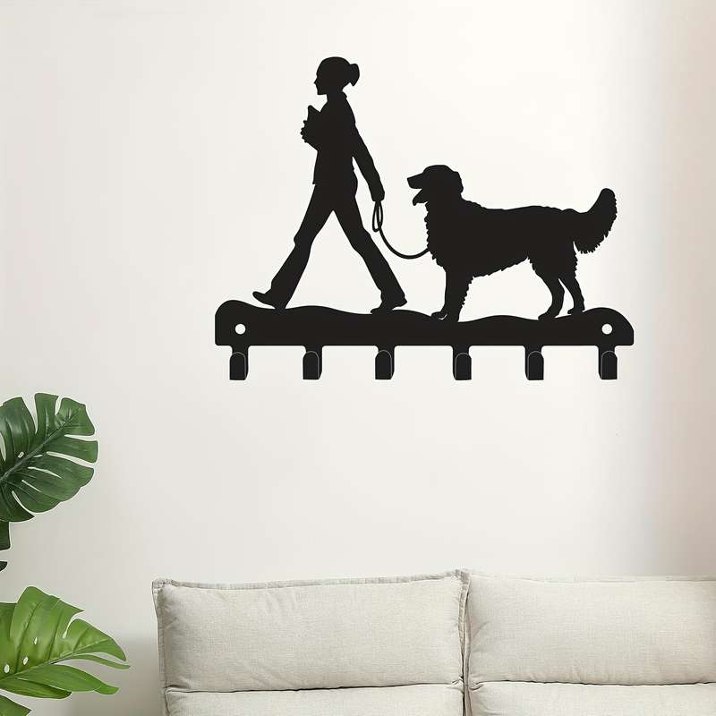 1pc fashion metal key hook rack hook rack on the wall door storage hook hanging clothes hook decor