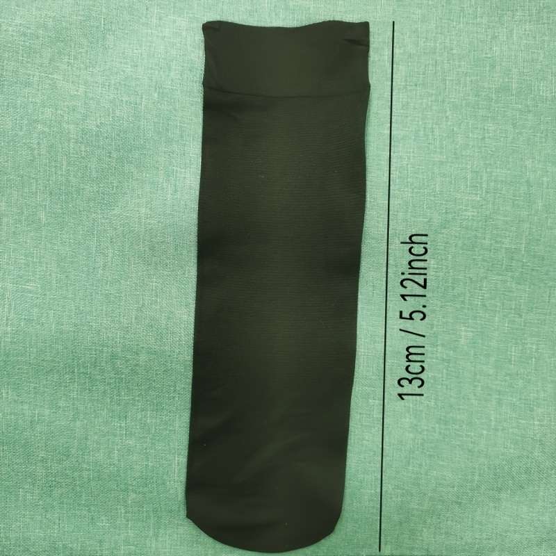 20 Pairs Light Beige One Size High Elastic Socks
