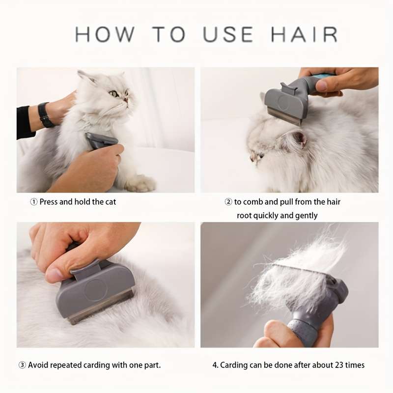 1pc Size L Bubble Bag PackagingPet Comb