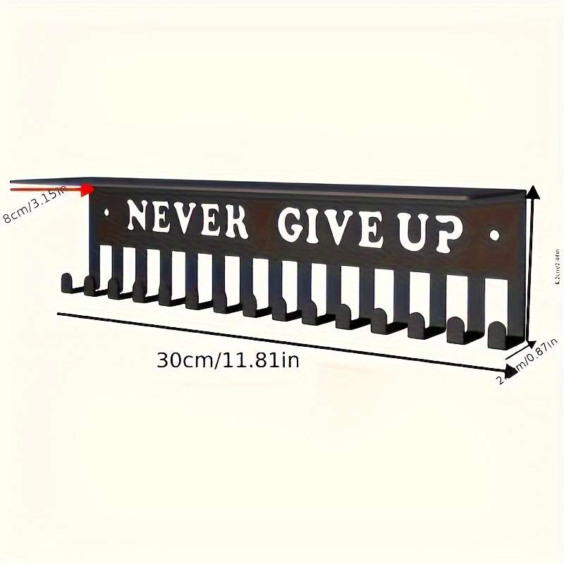 1pc metal wall-mounted medal display stand hanging sports awards and ribbons home wall art deco i