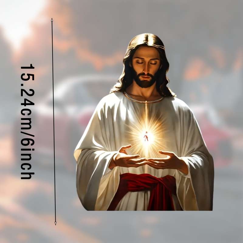 1pc  Jesus Christian Themed Stickers