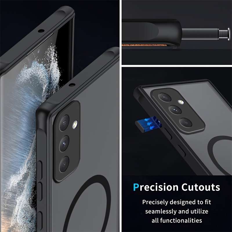 1pc Black For Samsung Galaxy A73 5G Phone Cases