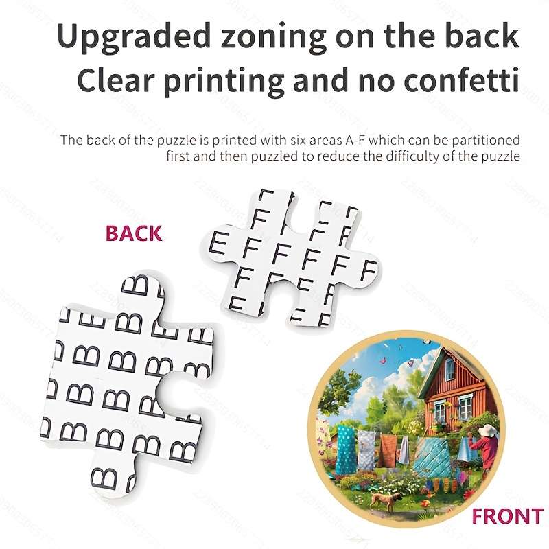 1000pcs Puzzle boardcard jigsaw puzzle Countryside Scene Puzzle Ideal for Adults 1000