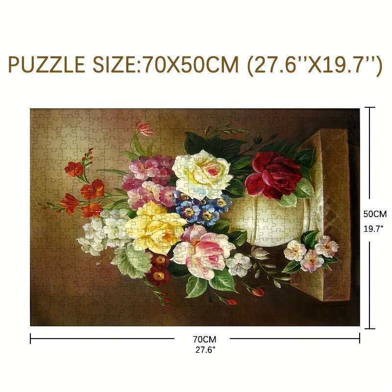 1000 Piece Mini Paper Jigsaw Puzzle