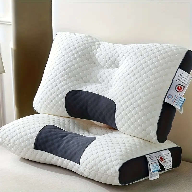 Ergonomic Orthopedic Neck Pillow - Soft, Adjustable Contour Support