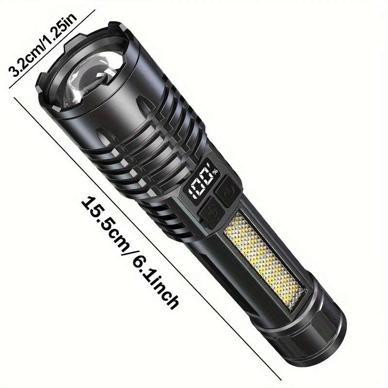 1PC Black Flashlight