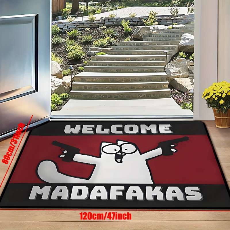 1Pc 80x120cm 31.49x47.24inch Floor Mat