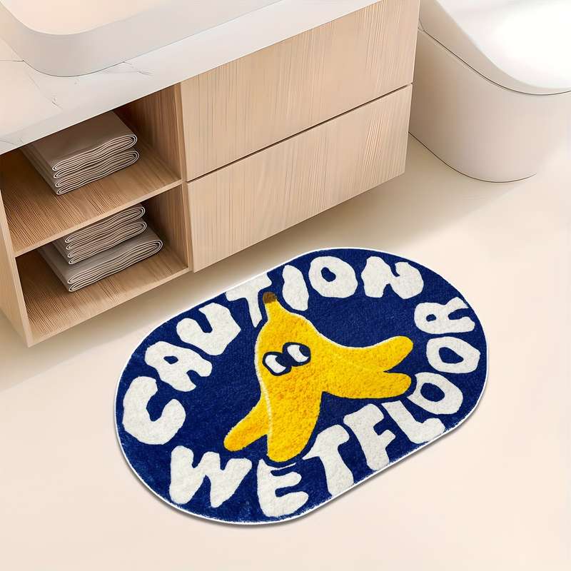 1Pc Blue 15.75x23.62inch 40x60cm Floor Mat
