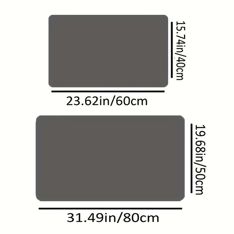 1Pc Beige Color 40x60cm Floor Mat