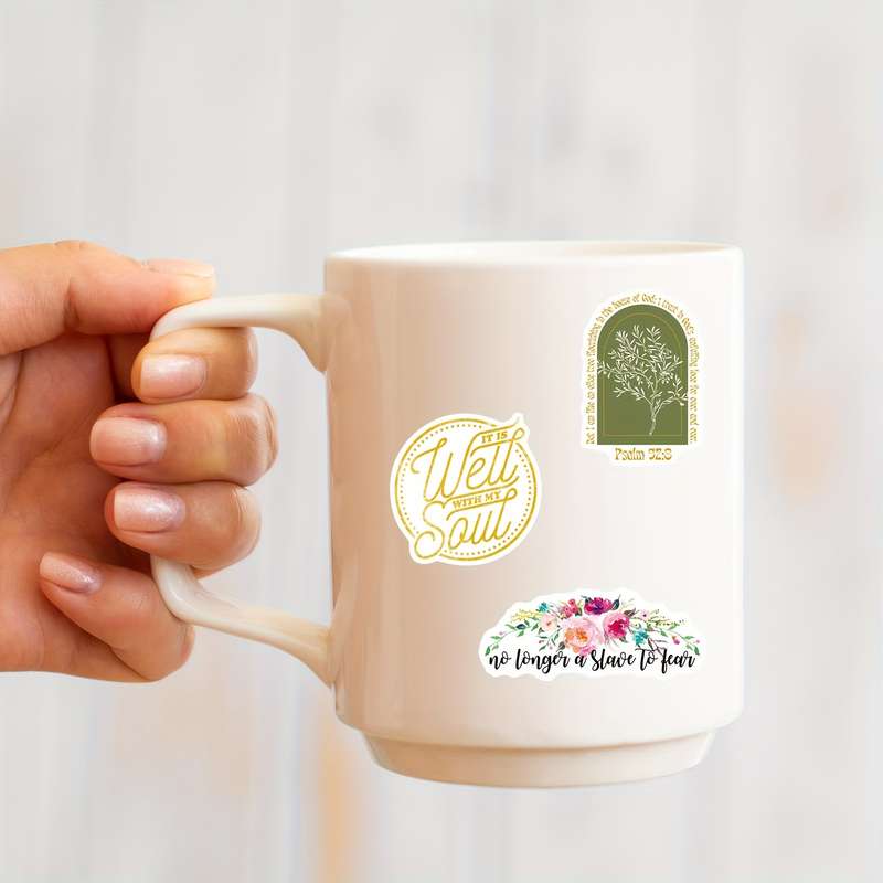 50pcs Jesus Christian Themed Stickers