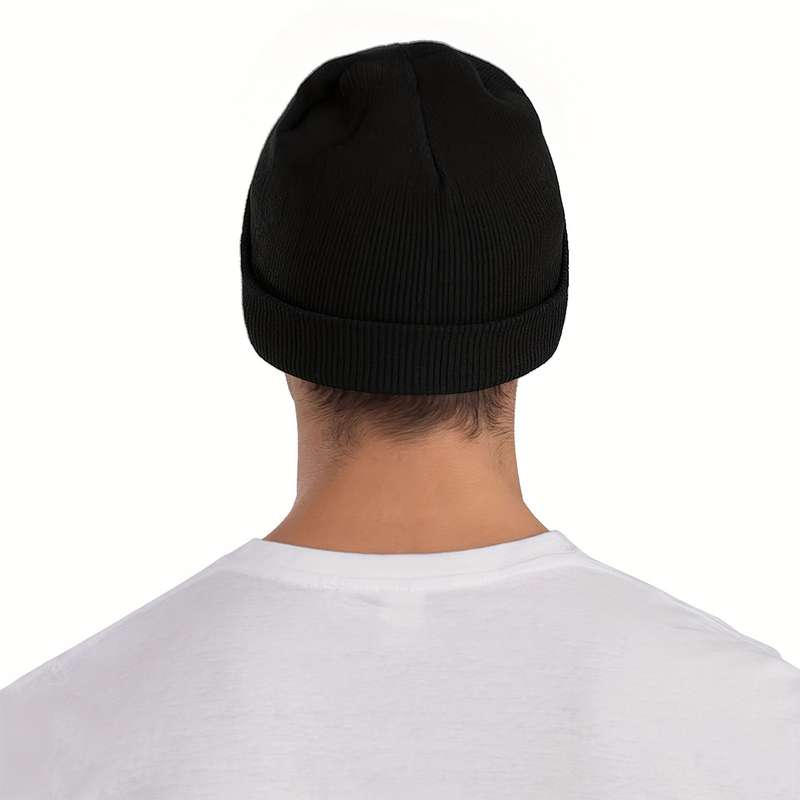 1pc Funky Style No Diddy Graphic Beanie Hat for Men 100% Acrylic Knit Cap with Slight Stret