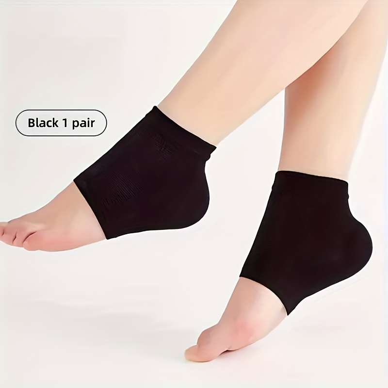 1 Pair Black  Socks