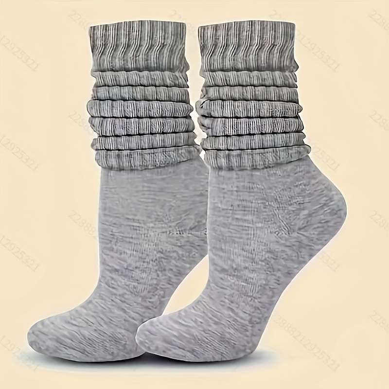 1 Pair Sock Grey