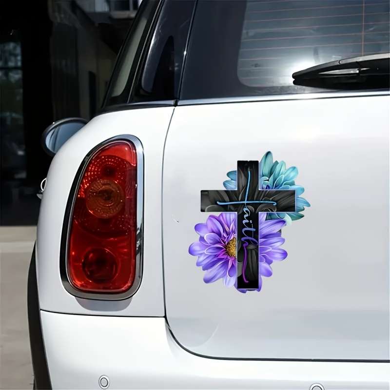 1pc   14.0cmx9.98cm Jesus Christian Themed Stickers