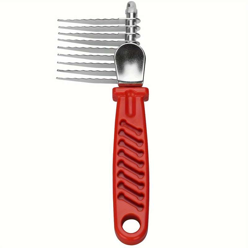1pc Red Pet Comb