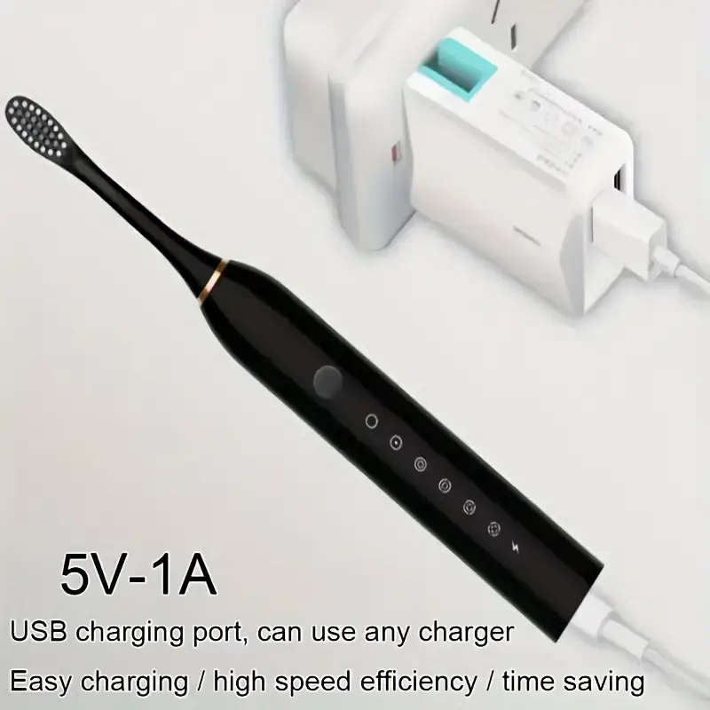8PC Rechargeable Electric Toothbrush