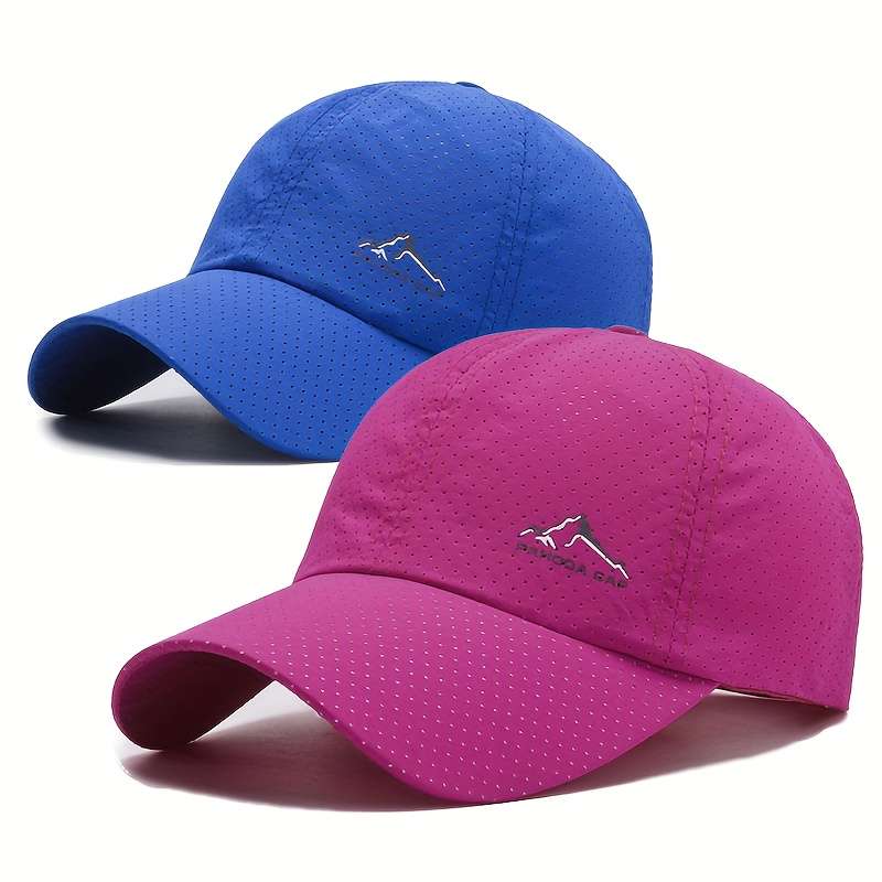 Hat  White And Navy Blue