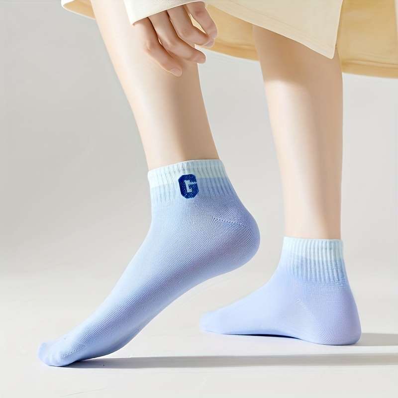 5 Pairs Asian One Size High Elastic Socks