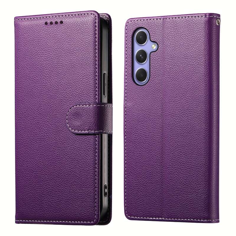 1pc Purple For Samsung Galaxy A55 5G Phone Cases