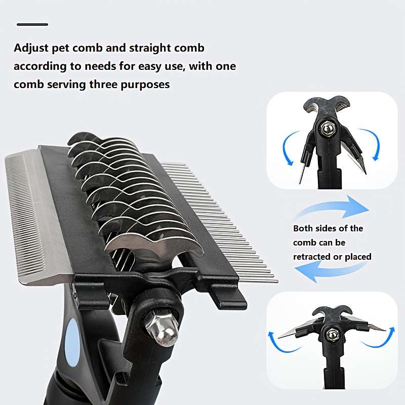 1pc Green Pet Comb