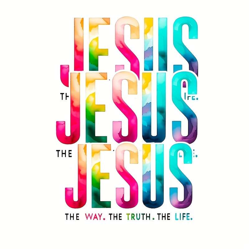 1pc Jesus Christian Themed Stickers