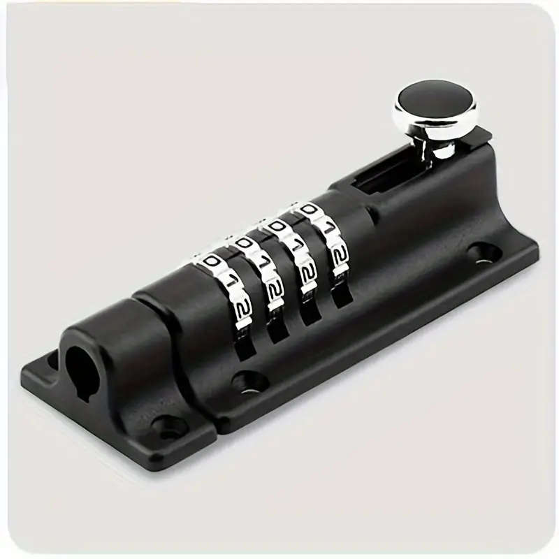 1pc Password Latch Lock Door Waterproof And Rust Proof Outdoor Security Anti-theft Locker Password L
