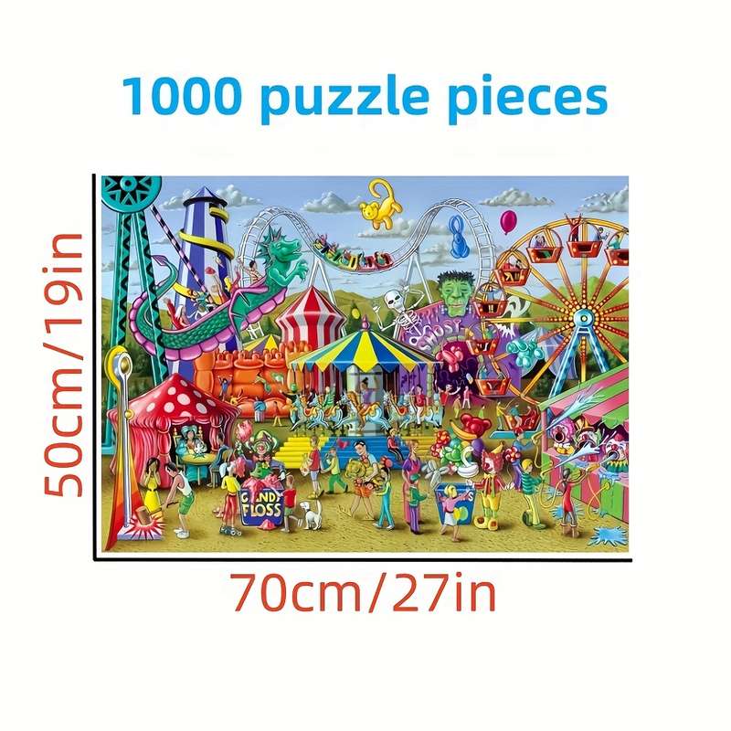 1000 Piece Paper Jigsaw Puzzle For Adults