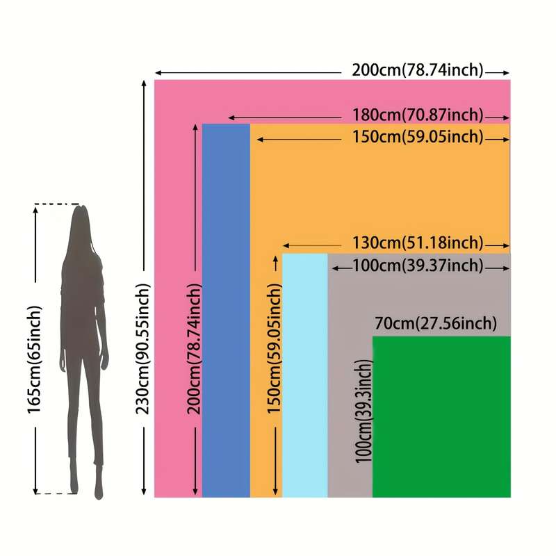 1ps Blanket Color White size 180x200cm