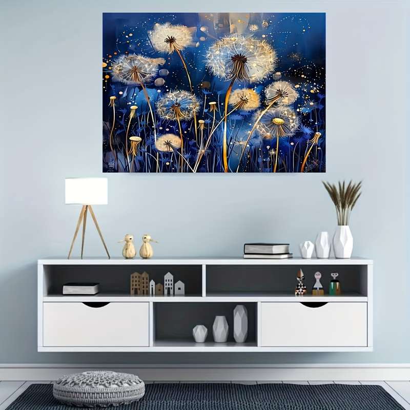 1000pcs Thick Durable Premium Dandelion DIY Jigsaw Puzzle Seamless for Adults F