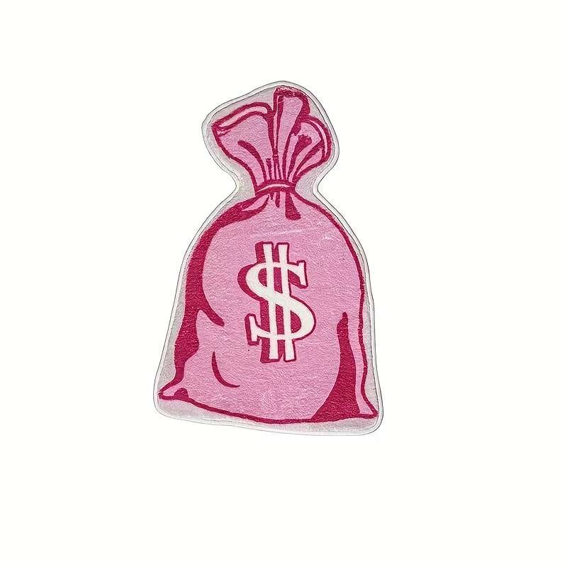 1Pc Red Lips Dollar Floor Mat